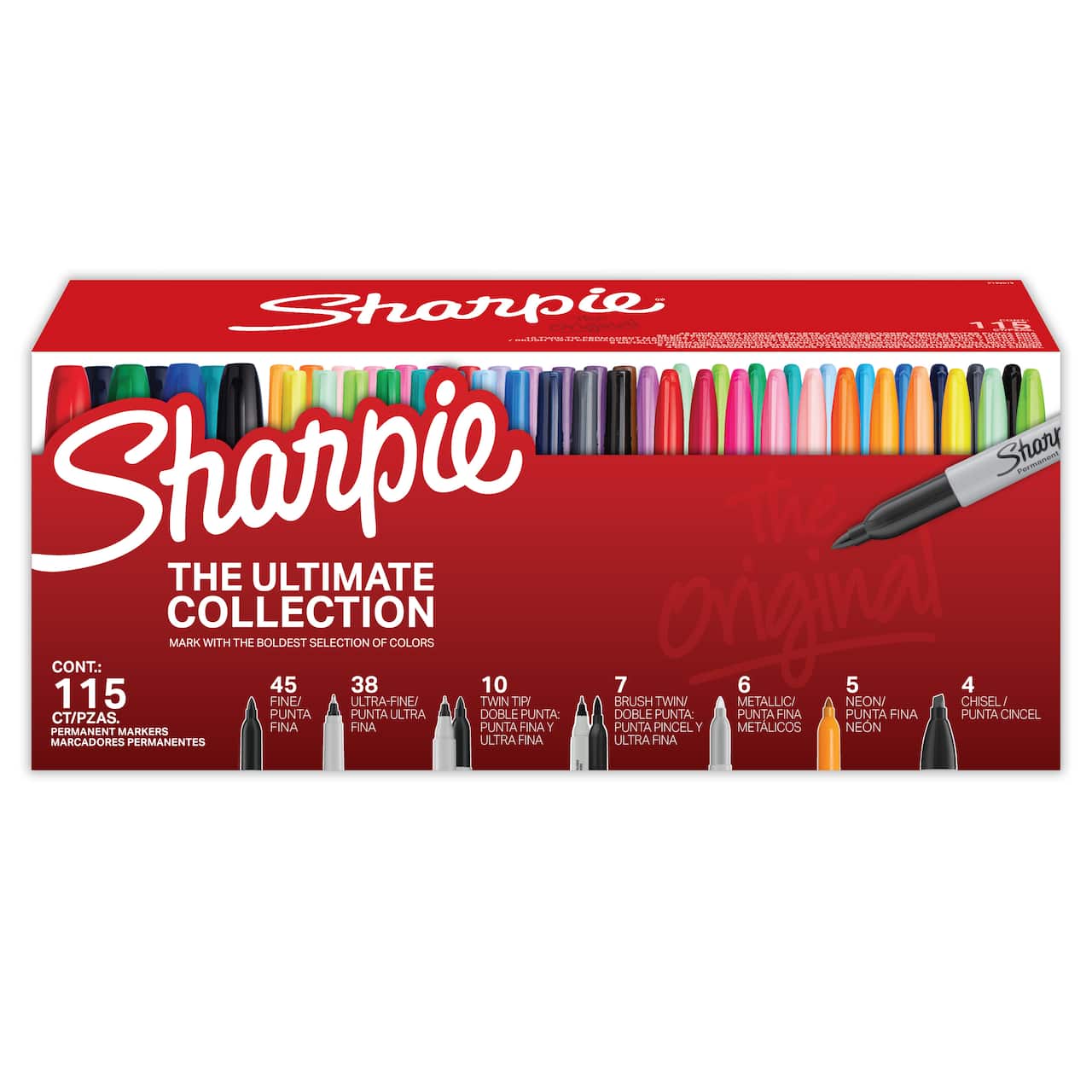 Sharpie® Ultimate Collection Mixed 115 Piece Permanent Markers